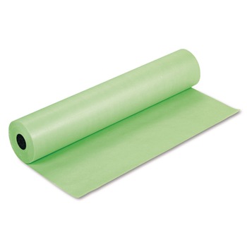 Pacon Rainbow Duo-Finish 36 in. x 1000 ft. Colored Kraft Pape - Lite Green