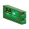  | Scotch 810K24 1 in. Core 0.75 in. x 83.33 ft. Magic Tape Value Pack - Clear (24-Piece/Pack) image number 2
