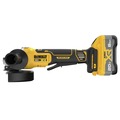 Angle Grinders | Factory Reconditioned Dewalt DCG410WW1R 20V MAX XR Lithium-Ion Brushless 4-1/2 in. to 5 in. Cordless Angle Grinder Kit with POWERPACK image number 4