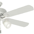 Ceiling Fans | Casablanca 54005 54 in. Ainsworth Gallery 3 Light Cottage White Ceiling Fan with Light image number 1