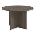 Office Desks & Workstations | Alera AE5NNN-R48CR33 TOM 48 in. Diameter Seville Round Conference Table - Walnut image number 0