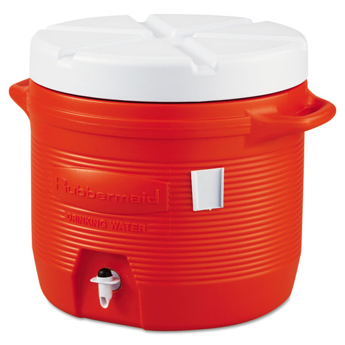 Coolers & Tumblers | Rubbermaid 16550111 7 Gallon Orange Plastic Water Cooler image number 0