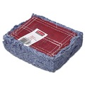 Mops | Rubbermaid Commercial FGD25306BL00 Super Stitch Cotton/Synthetic Blend Mop Head - Large, Blue (6/Carton) image number 1