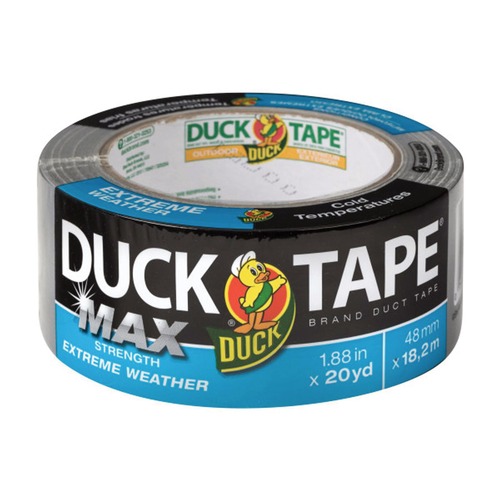Packing Tapes | Duck 241635 Max Strength 1.88 in. x 20 yards Extreme Weather Duct Tape - Silver image number 0