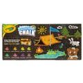Arts & Crafts Supplies | Crayola 512064 4 in. x 0.5 in. Diameter Ultimate Sidewalk Chalk - Assorted Colors (64/Set) image number 7