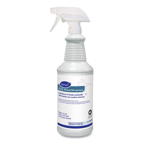 Lubricants | Suma 48048 Suma 32 oz. Plastic Spray Bottle Mineral Oil Lubricant (6/Carton) image number 0