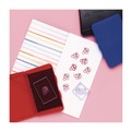 Office Jansan | Carter's 21071 4.25 in. x 2.75 in. Pre-Inked Felt Stamp Pad - Red image number 7