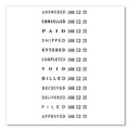 Bulk Savings Pricing 2 | COSCO 2000PLUS 010180 1.5 x 0.13 Five-Year 12 Phrases Dial-N-Stamp image number 3