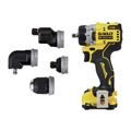 Batteries | Factory Reconditioned Dewalt DCD703F1R 12V MAX XTREME Brushless Lithium-Ion Cordless 5-In-1 Drill Driver Kit (2 Ah) image number 4