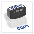 Office Jansan | Universal UNV10047 COPY Pre-Inked One Color Message Stamp - Blue image number 3
