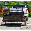 Utility Trailer | Detail K2 MMT5X7-DUG 5 ft. x 7 ft. Multi Purpose Utility Trailer Kits with Drive Up Gate (Black Powder-Coated) image number 4