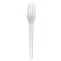 Cutlery | Eco-Products EP-S017 Plantware CPLA Cutlery Fork - White (1000/Carton) image number 0