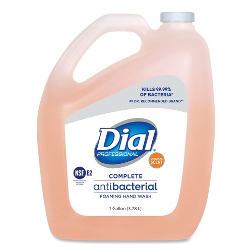 Hand Soaps | Dial Professional 170006079 1 Gallon Original Antibacterial Foaming Hand Wash image number 0