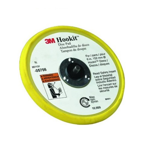Grinding, Sanding, Polishing Accessories | 3M 5756 Hookit Low Profile Disc Pad 6 in. image number 0