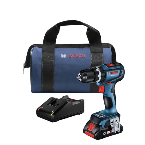 Hammer Drills | Factory Reconditioned Bosch GSB18V-800CB14-RT 18V Brushless Lithium-Ion 1/2 in. Cordless Connected-Ready Hammer Drill Driver Kit (4 Ah) image number 0