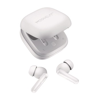 Morpheus 360 Nemesis ANC Wireless Noise Cancelling Earbuds - White