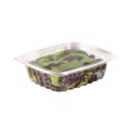 Labor Day Sale! Save $30 off $199! | Dart C32DLR ClearPac 6.5 in. x 7.5 in. Flat Plastic Container Lids - Clear (504/Carton) image number 3