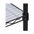 Office Filing Cabinets & Shelves | Alera ALESW59SL3618 Clear Plastic 36 in. x 18 in. Shelf Liners for Wire Shelving (4/Pack) image number 1