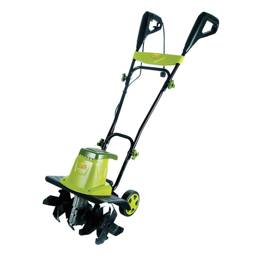 Image of Electric tiller cultivator with rear wheel