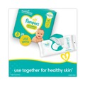 Bulk Savings Pricing 2 | Pampers 80741436 6.8 in. x 7 in. 1-Ply Sensitive Baby Wipes - Unscented White (56/Pack) image number 3