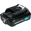 Battery and Charger Starter Kits | Makita BL1021BDC1 12V max CXT 2 Ah Lithium-Ion Battery and Charger Kit image number 2