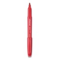 Office Jansan | Universal UNV07072 Fine Bullet Tip Pen-Style Permanent Marker - Red (1 Dozen) image number 2