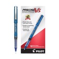 Office Jansan | Pilot 35335 Precise V5 0.5 mm Roller Ball Pen - Extra-Fine, Blue (1 Dozen) image number 0