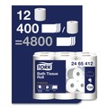 Toilet Paper | Tork 2465412 Premium 2-Ply Septic Safe Poly-Pack Bath Tissue - White (48/Carton) image number 3