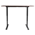  | Alera ALEHT3SAB AdaptivErgo 48.06 in. x 24.35 in. x 25 in. to 50.7 in. Sit-Stand 3-Stage Electric Height-Adjustable Table Base - Black image number 3