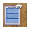 Office Jansan | C-Line 70911 8-1/2 in. x 11 in. Super Heavy Self-Adhesive Shop Ticket Holders with 15-Sheet Capacity (50/Box) image number 2
