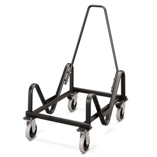  | HON H4043.T Olson Stacker Series 21.38 in. x 35.5 in. x 37 in. Metal Cart - Black image number 0