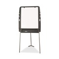 Office & Office Supplies | Iceberg 30227 35 in. x 30 in. Ingenuity Portable Flipchart Easel with Dry Erase Surface - White Surface/Charcoal Gray Frame image number 0
