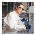 Bib Overalls | Ansell KCC 44313 A40 Elastic-Cuff and Ankles Coveralls - Large, White (25/Carton) image number 5