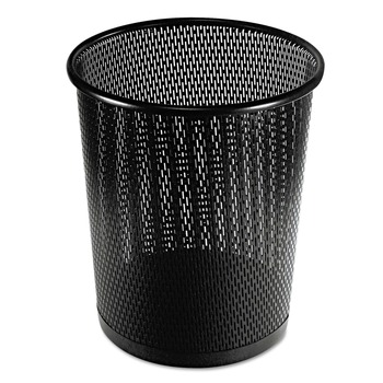 PRODUCTS | Artistic ART20017 20.24 oz. Perforated Steel Urban Collection Punched Metal Wastebin - Black