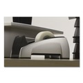 Office Jansan | Fellowes Mfg Co. 8032701 Office Suites Desktop Plastic Tape Dispenser with 1 in. Core - Black/Silver image number 2