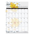  | House of Doolittle 3462 12-Month (Jan to Dec): 2026 12 in. x 16.5 in. Recycled Wild Flower Wall Calendar - White/Multicolor Sheets image number 5
