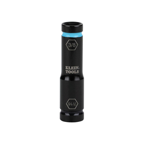 Impact Sockets | Klein Tools 66077 7/16 in. x 3/8 in. Flip Impact Socket image number 0