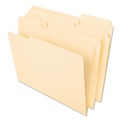  | Pendaflex 4210 1/3 1/3-Cut Assorted Tabs Interior Letter File Folders - Manila (100/Box) image number 1