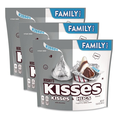 Snacks | Green Rabbit 12922 KISSES and HUGS 15.6 oz. Bag Family Pack Assortment (3/Pack) image number 0