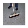  | Boardwalk BWK20618 3 in. Medium Weight Polypropylene Bristles 18 in. Brush Floor Brush Head - Black image number 4