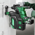 Rotary Hammers | Metabo HPT DH36DPAQ4M MultiVolt 36V Brushless Lithium-Ion 1-1/8 in. Cordless SDS Plus Rotary Hammer (Tool Only) image number 10
