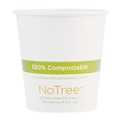 Cups and Lids | World Centric CUSU10 10 oz. NoTree Paper Hot Cups - Natural (1000/Carton) image number 0