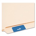 Labels | Smead 67421 1.5 in. x 1.5 in. 1 Numerical End Tab File Folder Labels - Light Blue (1-Roll) image number 1
