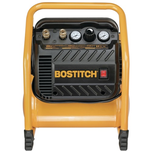 New Year New Savings! Save $25 off $150 | Bostitch BTEC 2.5 Gallon 200 PSI Quiet Portable Electric Trim Air Compressor image number 0