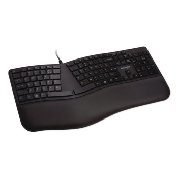 Kensington Pro Fit Ergo Wired Keyboard - Black