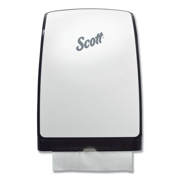 Scott 34830 9.88 in. x 2.88 in. x 13.75 in. Control Slimfold Towel Dispenser - White