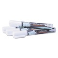 Office Jansan | Deflecto SMA510-V4-WT Wet Erase Markers with Medium Chisel Tip - White (4/Pack) image number 3