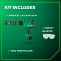 New Year New Savings! Save $25 off $150 | Metabo HPT AC18DAQ4M 18V Lithium-Ion Cordless High-Capacity Caulking Gun (Tool Only) image number 2