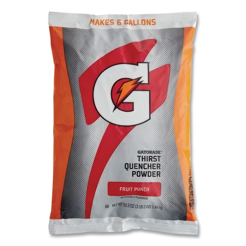 Beverages & Drink Mixes | Gatorade QUA33690 51 oz. Original Powdered Drink Mix - Fruit Punch (14/Carton) image number 0