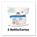 Office Jansan | Clorox Healthcare 30359 12 in. x 12 in. 1-Ply Bleach Germicidal Wipes - Unscented, White (110/Refill, 2 Refills/Carton) image number 4
